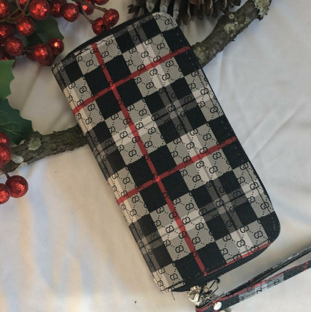 Fashion Women Wallet Medium Capacity Clutch Wallet Card Phone Holder Zíper bag